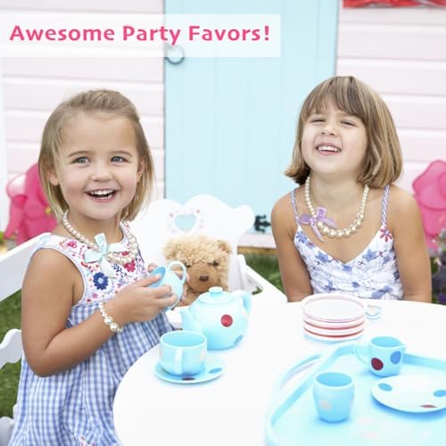 Kilofly Princess Party Favor Jewelry Value Pack