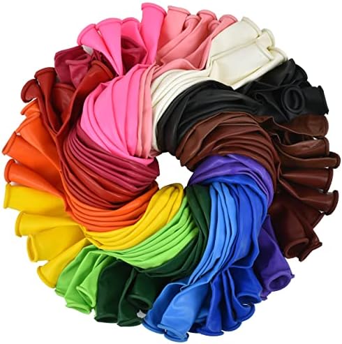 QRabbit 100 Pack 12 Inch Party Balloons