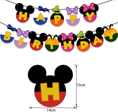 Hongkai Happy Birthday Banner Flags Decorations