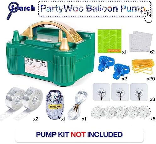 PartyWoo Pastel Purple Balloons 127 Pcs Decor Kit
