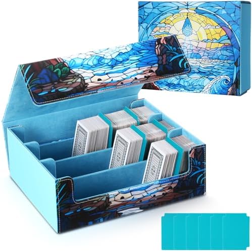 1800 PU Card Storage Box with Magnetic Closure