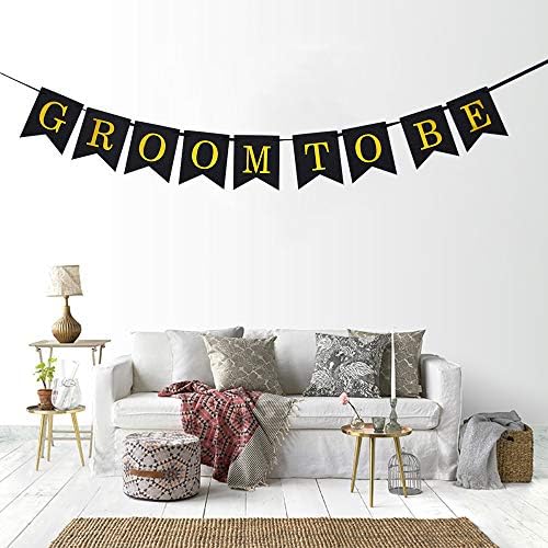 Groom To Be Swallowtail Banner Wedding Decoration