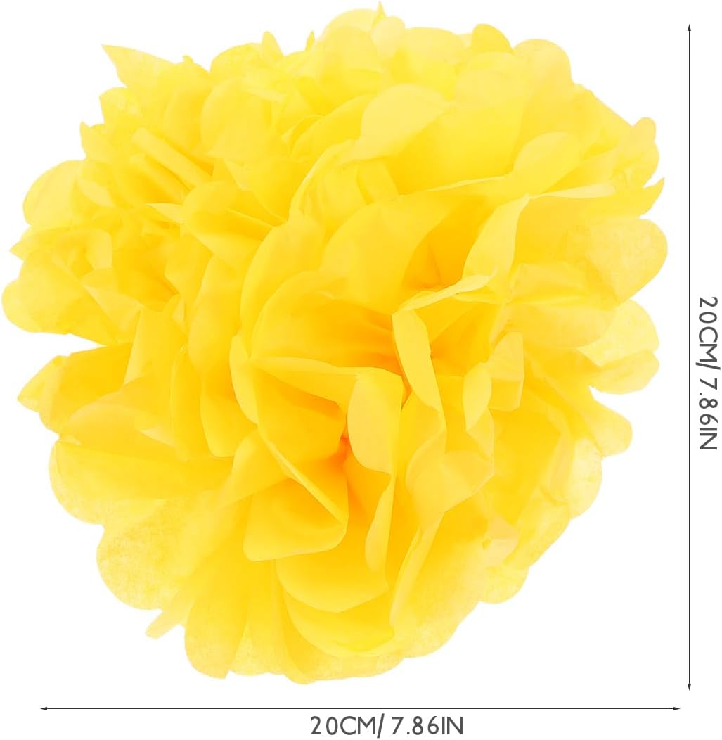 LUOZZY 10Pcs Tissue Pom Poms Decorations