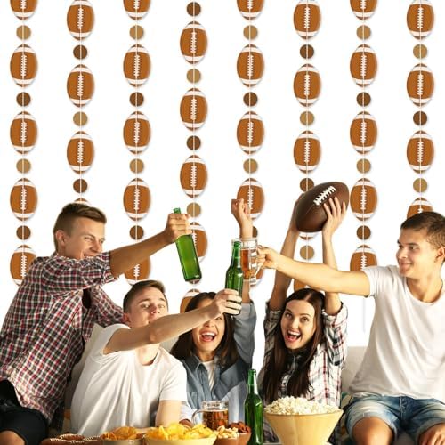 MARFOREVER 41ft Football Garland Banner