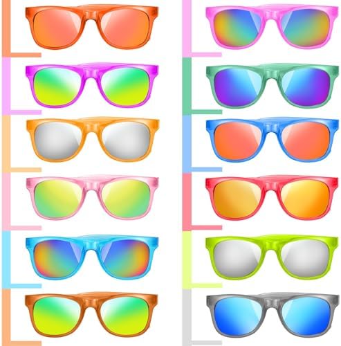 12 Pack Kids Sunglasses with UV400 Protection