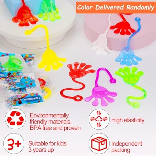 40 Pcs Sticky Hands Party Favor Toy Pack
