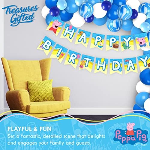Treasures Gifted Peppa Pig Birthday Banner