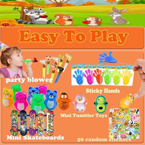 YOAUSHY 114 Pcs Party Favs for Kids 4-8