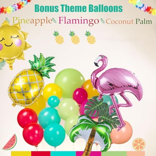 Tropical Balloon Garland Kit for Summer Parties