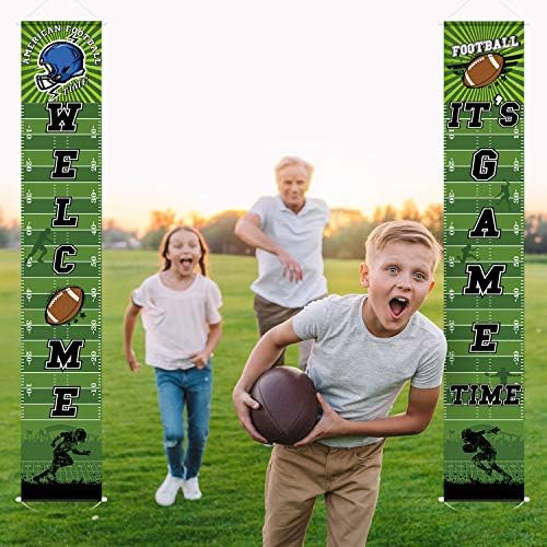 Football Welcome Banners for Party Decorations