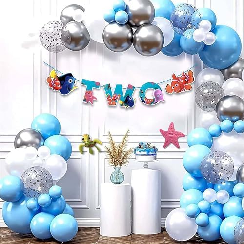 Finding Nemo Two Banner - Ocean Theme Party Decorations
