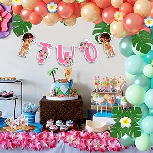BBY Mna Two Birthday Banner for Girls