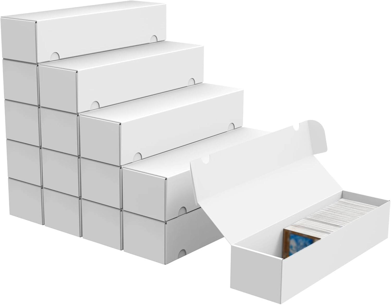 15-Pack Trading Card Storage Box for 11000 Game Cards