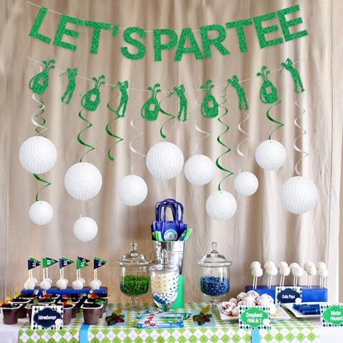 Gameza Golf Party Decorations 14PCS Theme Banners
