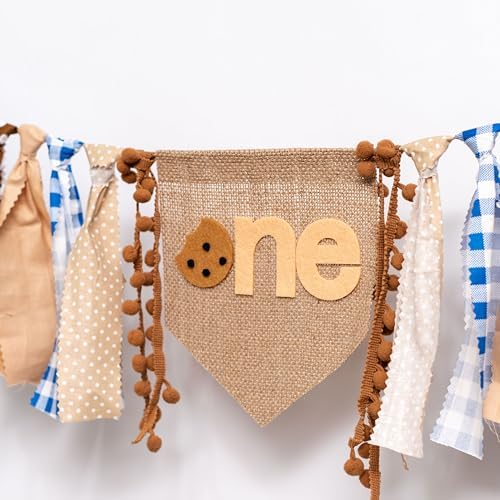 Cookies Highchair Banner for First Birthday Party