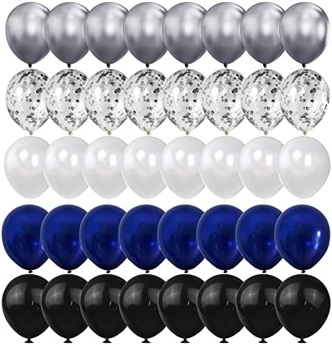 100pcs Chrome Metallic Balloons for Party Decorations