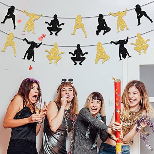 Cheereveal Twerk Banner Garland Set for Pole Dance Parties