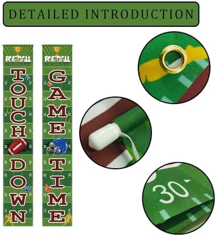 Football Welcome Banners for Game Day Decor