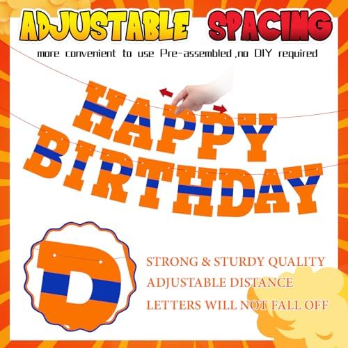 Oudain Anime Happy Birthday Banner with Dragon Design