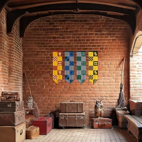 Conquest Journals Harry Potter Quidditch Banners Set of 4
