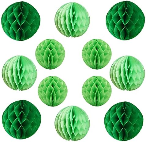 YLYs Love 12pcs Honeycomb Paper Party Balls Wall Decor