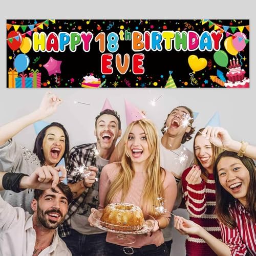 Personalized Birthday Banner with Name and Age Stickers