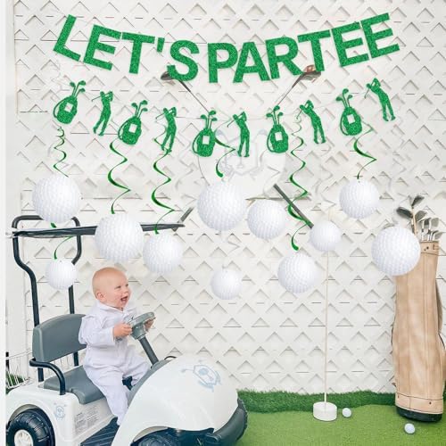 Gameza Golf Party Decorations 14PCS Theme Banners