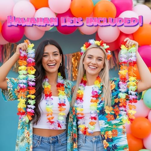 Tropical Balloon Garland Kit for Summer Parties