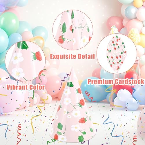 CANREVEL 12PCS Party Hats for Kids and Adults