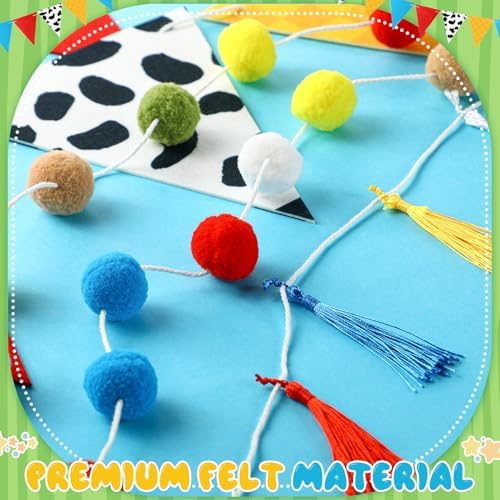 5 Pcs Cartoon Story Party Decorations 98 ft Garland
