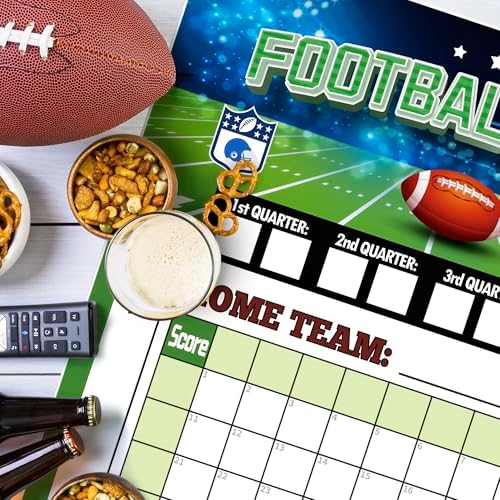 OHOME Football Party Decorations 2 Pack Pool Poster