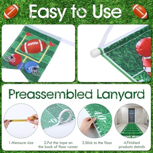Supervitae Football Party Decor Set 3 Pcs