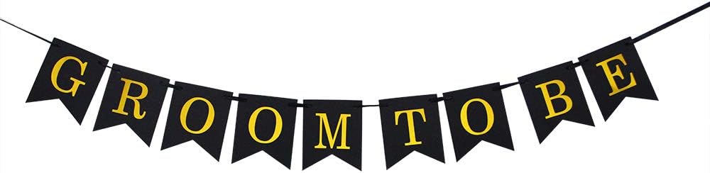 Groom To Be Swallowtail Banner Wedding Decoration