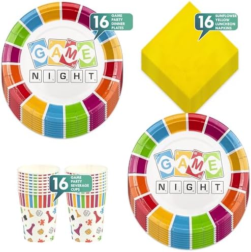 HOME HOOPLA Game Night Set for 16 Guests