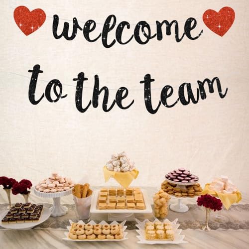 BEISHIDA Welcome to the Team Banner Office Party Decoration