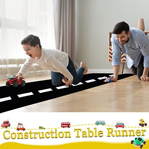 Moukeren 3 Pcs Road Table Runner for Party Decor