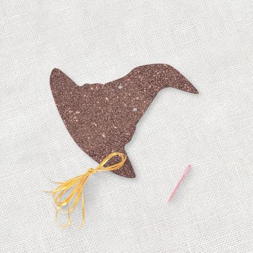 Wizard Theme 1st Birthday Banner with Glitter