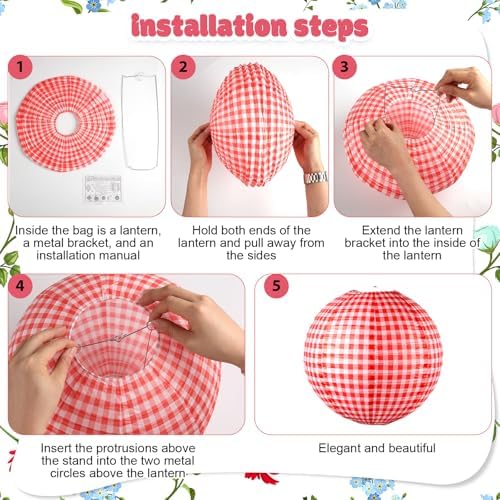 Moukeren 33 Pcs Picnic Decor Set