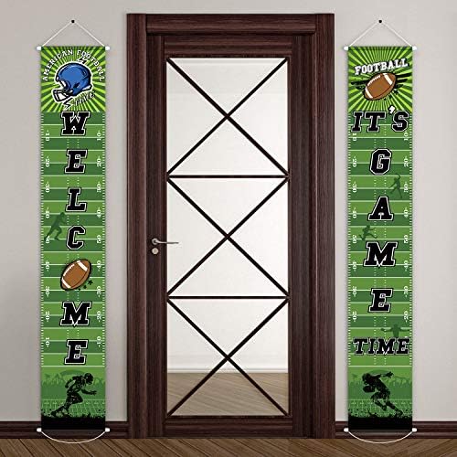 Football Welcome Banners for Party Decorations