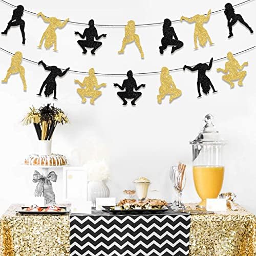 Cheereveal Twerk Banner Garland Set for Pole Dance Parties