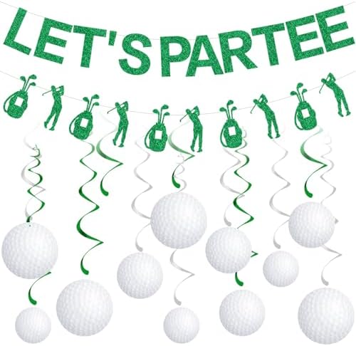 Gameza Golf Party Decorations 14PCS Theme Banners