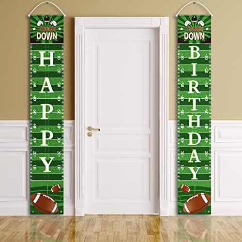 Batiyeer Football Birthday Decor Banner Sign