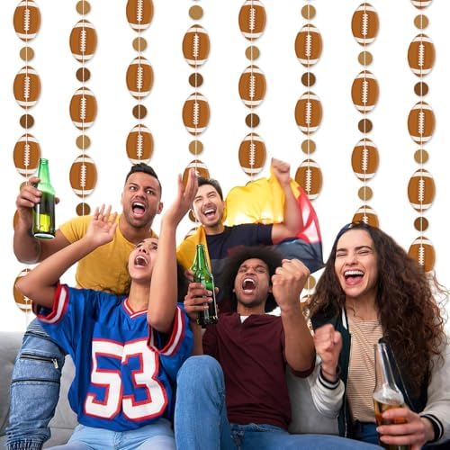 MARFOREVER 41ft Football Garland Banner