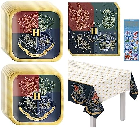 Harry Potter Hogwarts Birthday Party Supplies Bundle