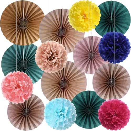 Kosiz Boho Classroom Hanging Decorations 18 Pcs Set