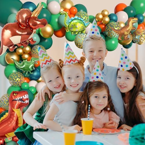 Amandir Dinosaur Balloon Garland Kit 165Pcs