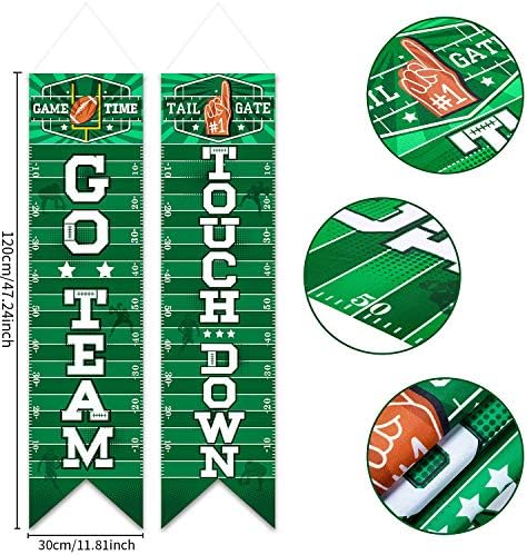Football Welcome Banner Set for Party Decorations