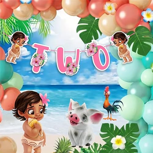 BBY Mna Two Birthday Banner for Girls
