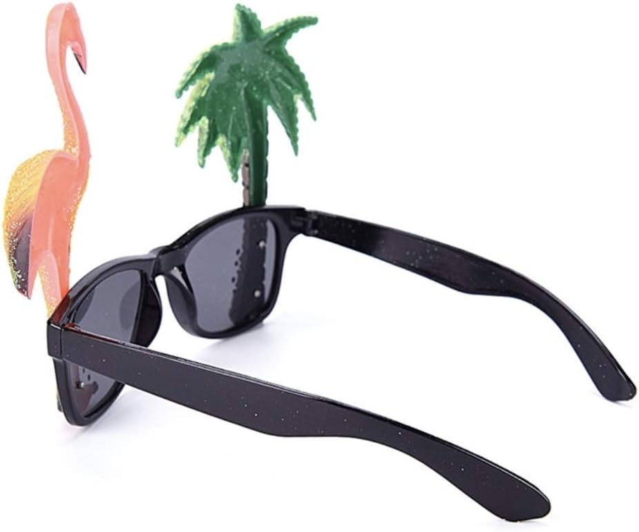 2 Pack Funny Party Glasses Hawaiian Tropical Theme