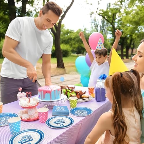 180PCS Dancing Queen Party Plates Napkins Set